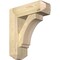 Ekena Millwork Imperial Craftsman Rough Sawn Bracket w/ Offset Brace, Douglas Fir, 8"W x 24"D x 28"H BKT0806X24X28IMP04RDF - alternate 1